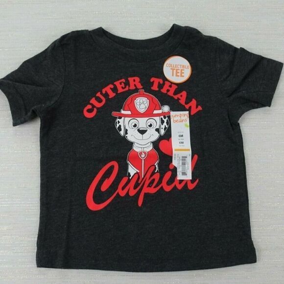 Nickelodeon Other - 💰3/$25 NWT Paw Patrol Cuter Than Cupid Tee 3M 6M Graphic T Shirt